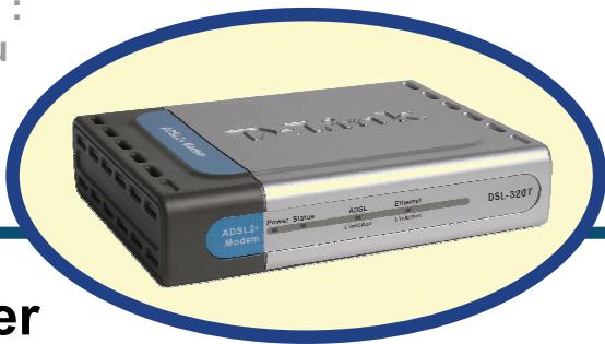 D-LINK DSL-320T - Guide d'installation rapide - 1