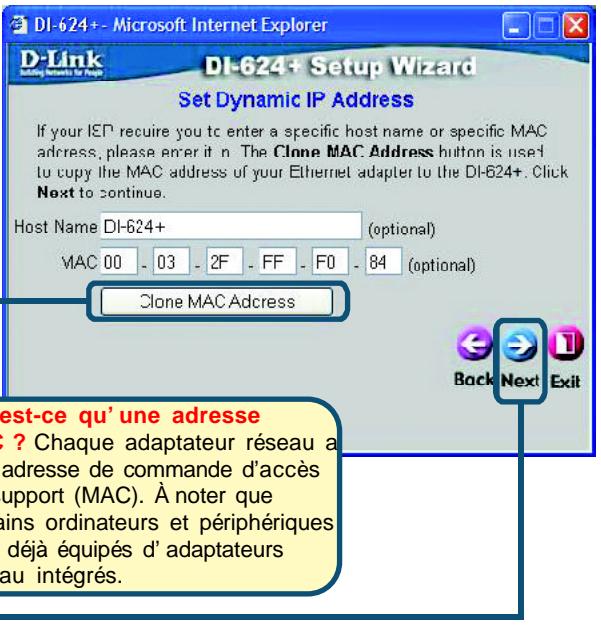 D-LINK AIRPLUS XTREME G DI-624 PLUS - L'assistant de configuration (suite) - 1
