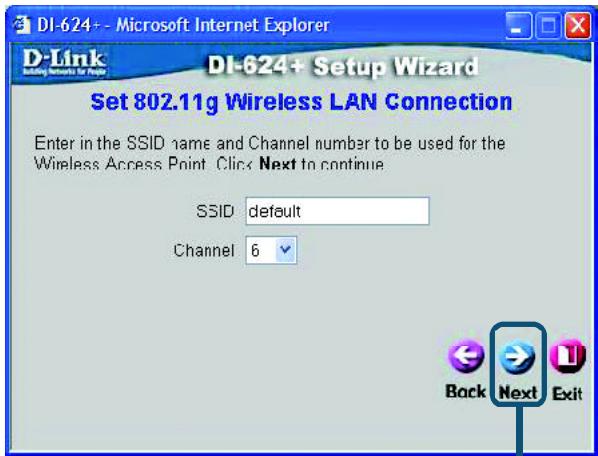 D-LINK AIRPLUS XTREME G DI-624 PLUS - Paramétrage de la connexion sans fil. - 1