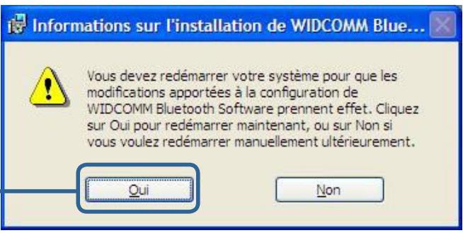 D-LINK DBT-122 - Installation du logiciel Bluetooth (suite) - 2
