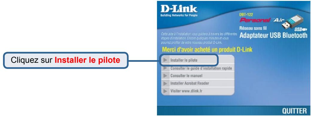 D-LINK DBT-122 - Installation du logiciel Bluetooth - 2