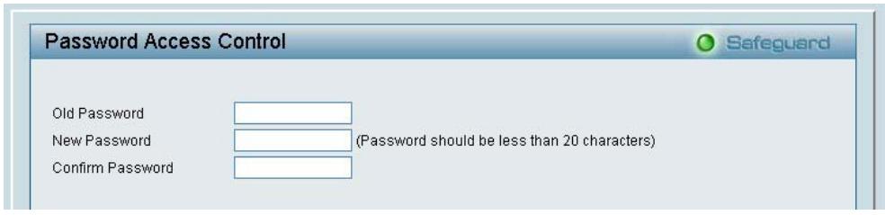 D-LINK DES-1228 - Menu System > Password Access Control - 1