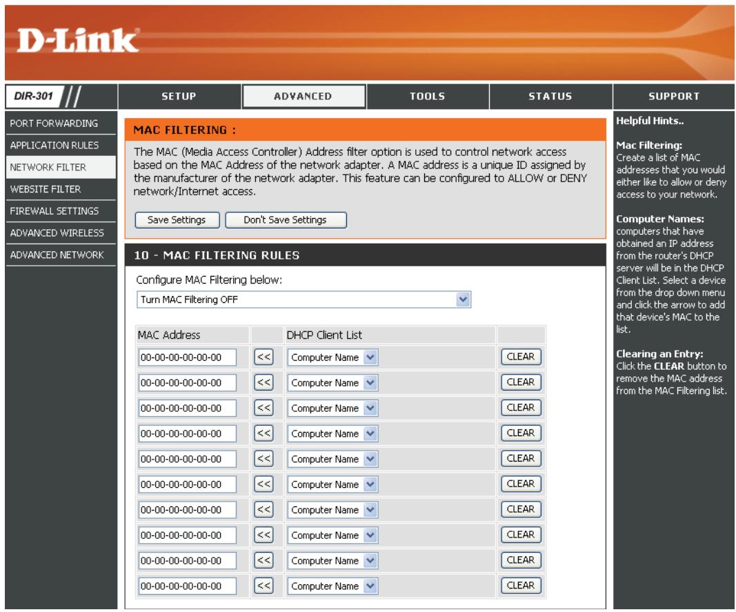 D-LINK DIR-300 - Filtre réseau - 1