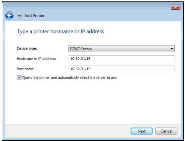 D-LINK DPR-2000 - Impression TCP/IP pour Windows Vista - 5
