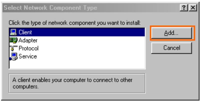 D-LINK DPR-2000 - Impression TCP/IP pour Windows 98SE/ME - 2