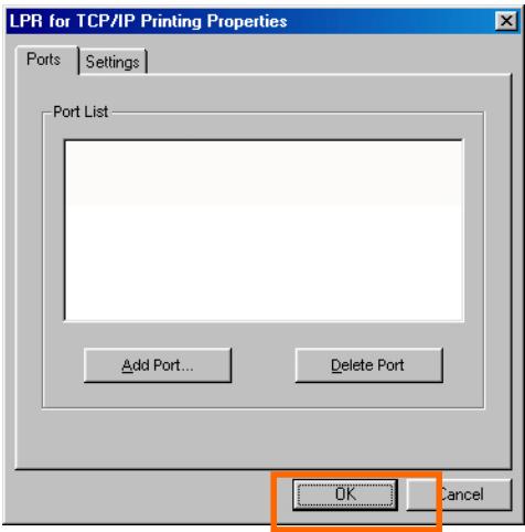 D-LINK DPR-2000 - Impression TCP/IP pour Windows 98SE/ME - 7