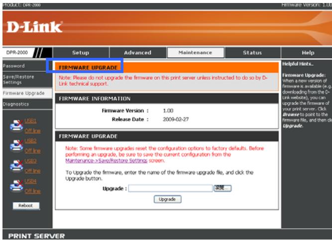 D-LINK DPR-2000 - microprogramme) - 1