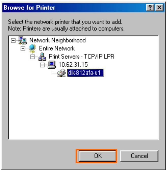D-LINK DPR-2000 - Add Printer Wizard - 2