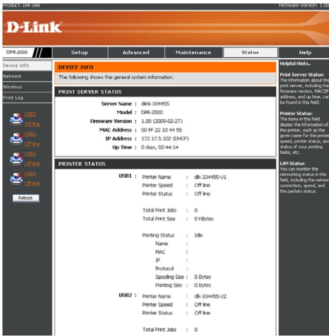 D-LINK DPR-2000 - Impression TCP/IP pour Windows 2000 - 10