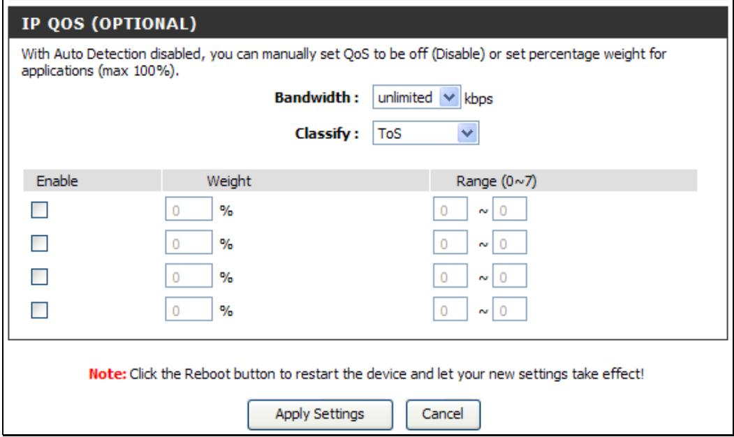 D-LINK DSL-2542B - Configuration de la qualité de service - 2