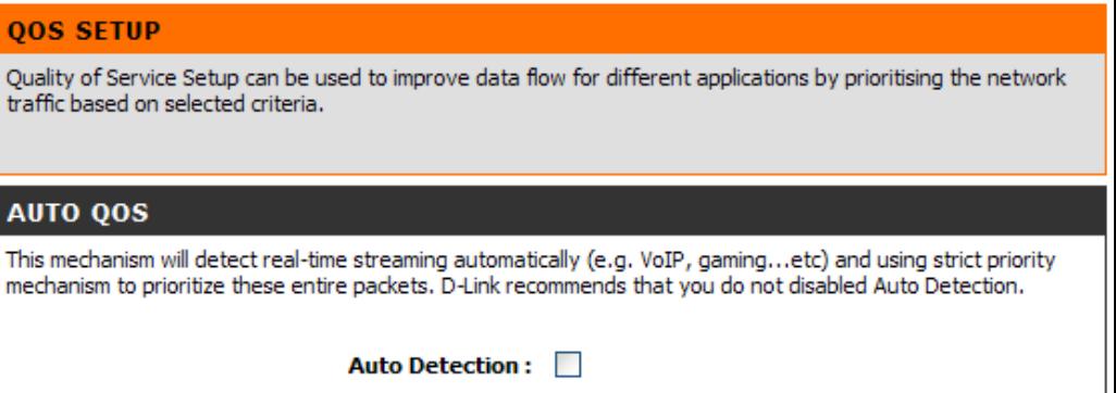 D-LINK DSL-2542B - Configuration de la qualité de service - 1