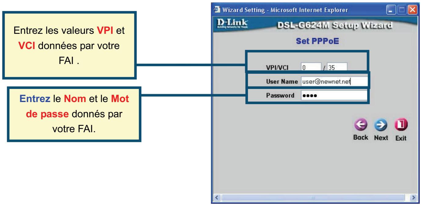 D-LINK DSL-G624M - Connexions PPPoE - 1