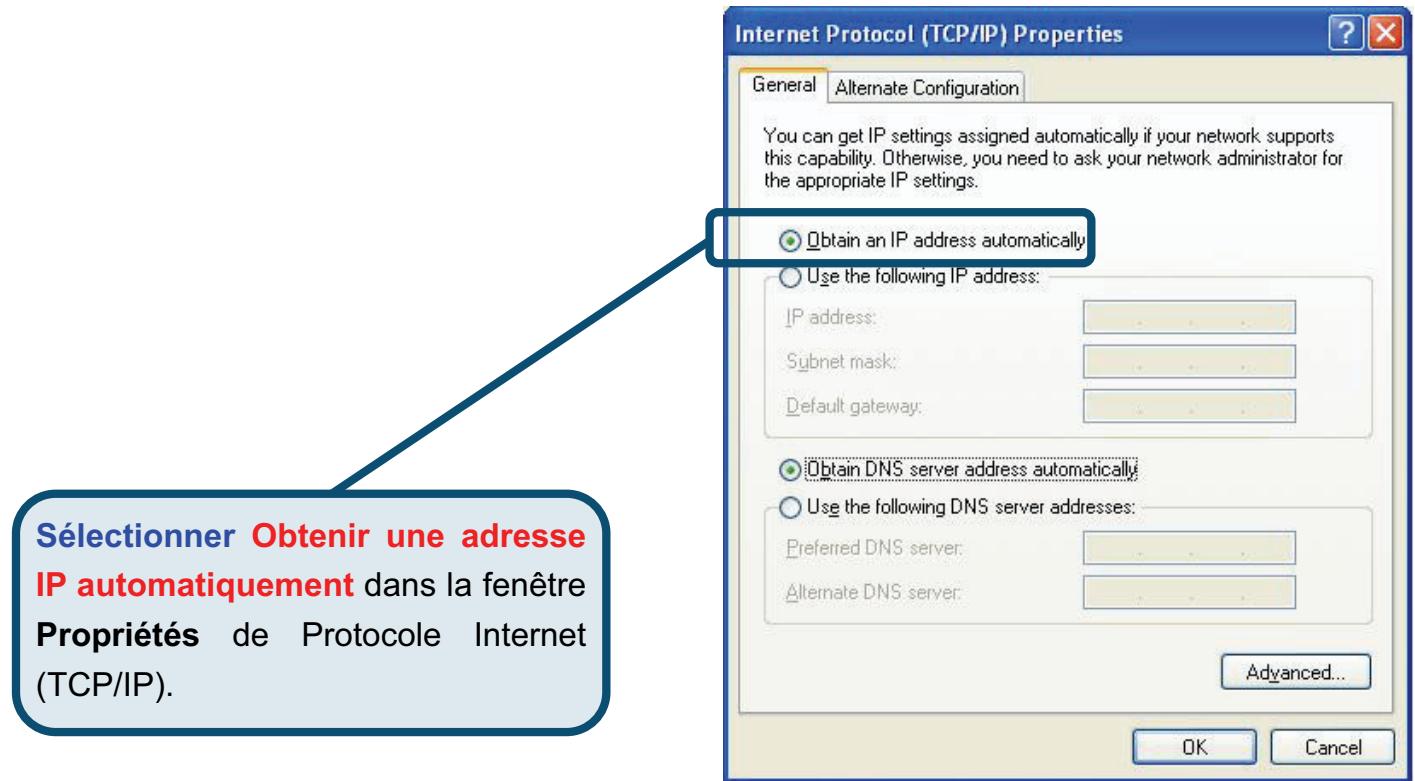 D-LINK DSL-G624M - Configuration IP sous Windows XP - 4