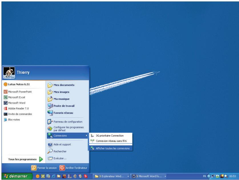 D-LINK DSL-G624M - Configuration IP sous Windows XP - 1