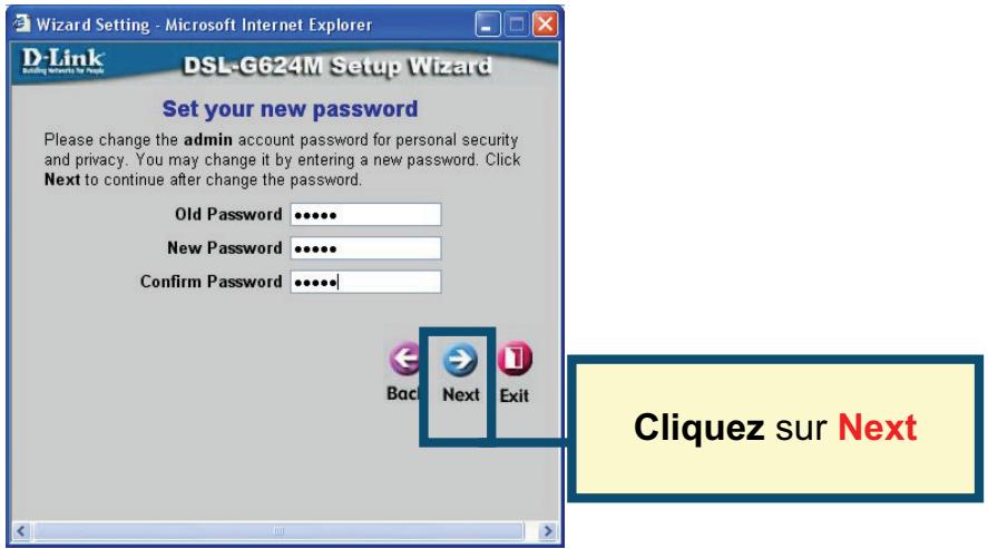 D-LINK DSL-G624M - Configuration du Routeur – Setup Wizard - 2