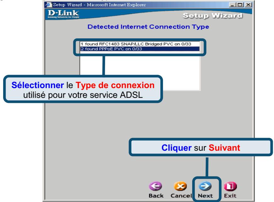 D-LINK DSL-G804V - Configuration du routeur (suite) - 2