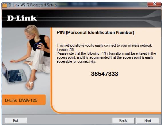 D-LINK DWA-125 - PIN ou Personal Identification Number (Numéro d'identification personnel) - 2