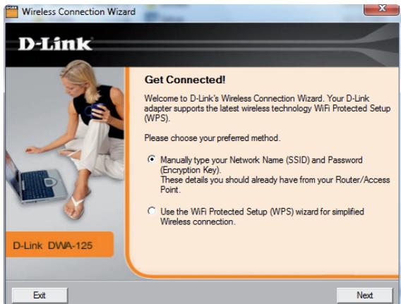 D-LINK DWA-125 - PBC (configuration par bouton-poussoir) - 4