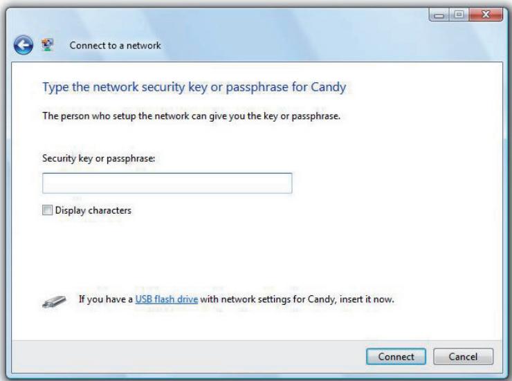 D-LINK DWA-125 - Configuration de la phrase de passe WPA/WPA2 à l'aide de l'utilitaire Windows® Vista/Windows 7 - 3
