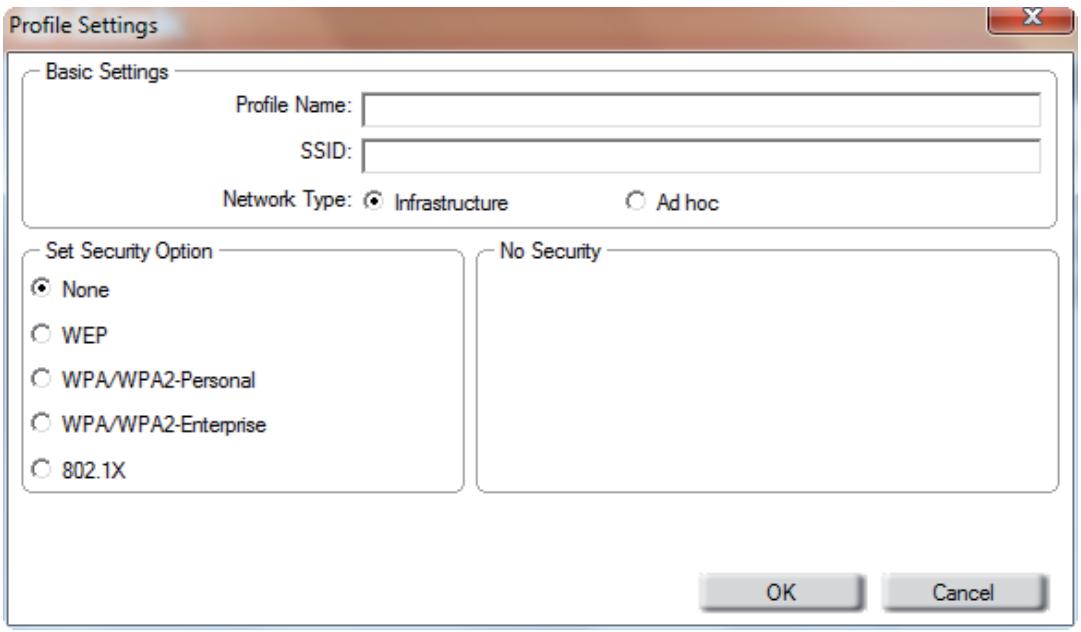 D-LINK DWA-125 - Ajout d'un profil - 1