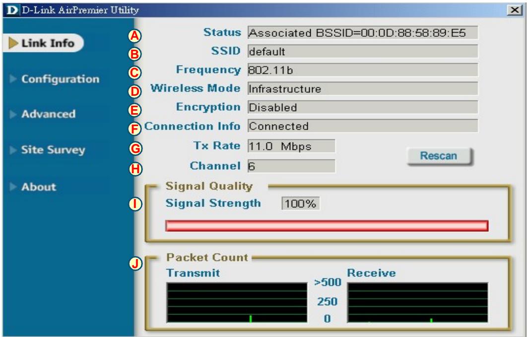 D-LINK DWL-AG530 - Benutzung des Konfigurations-Hilfsprogramms - 1
