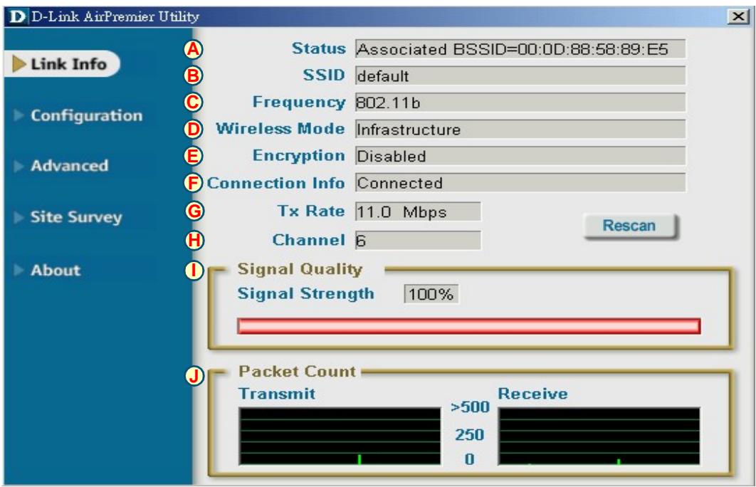 D-LINK DWL-AG530 - Using the Configuration Utility - 1