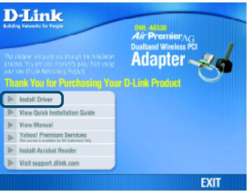 D-LINK DWL-AG530 - Klichen Sie auf Install Drivers - 2