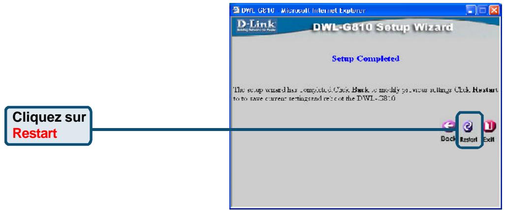 D-LINK DWL-G810 - Étape 3 - Cryptage - 4