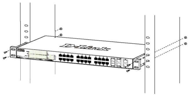 D-LINK WEB SMART SWITCH - Rack Installation - 2
