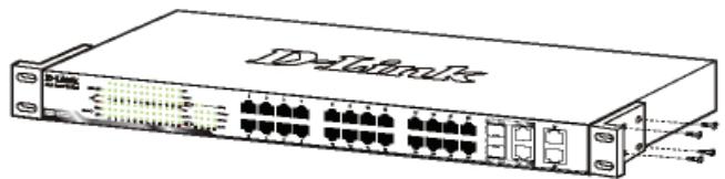 D-LINK WEB SMART SWITCH - Instalacao em Rack - 1