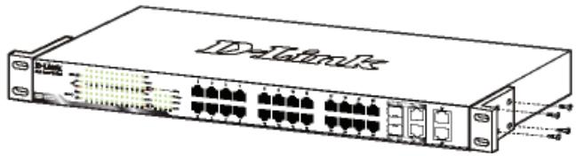 D-LINK WEB SMART SWITCH - Installazione su rack - 1