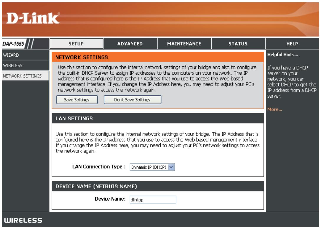 D-LINK DAP-1522, DAP-1522X2 - DHCP - 1