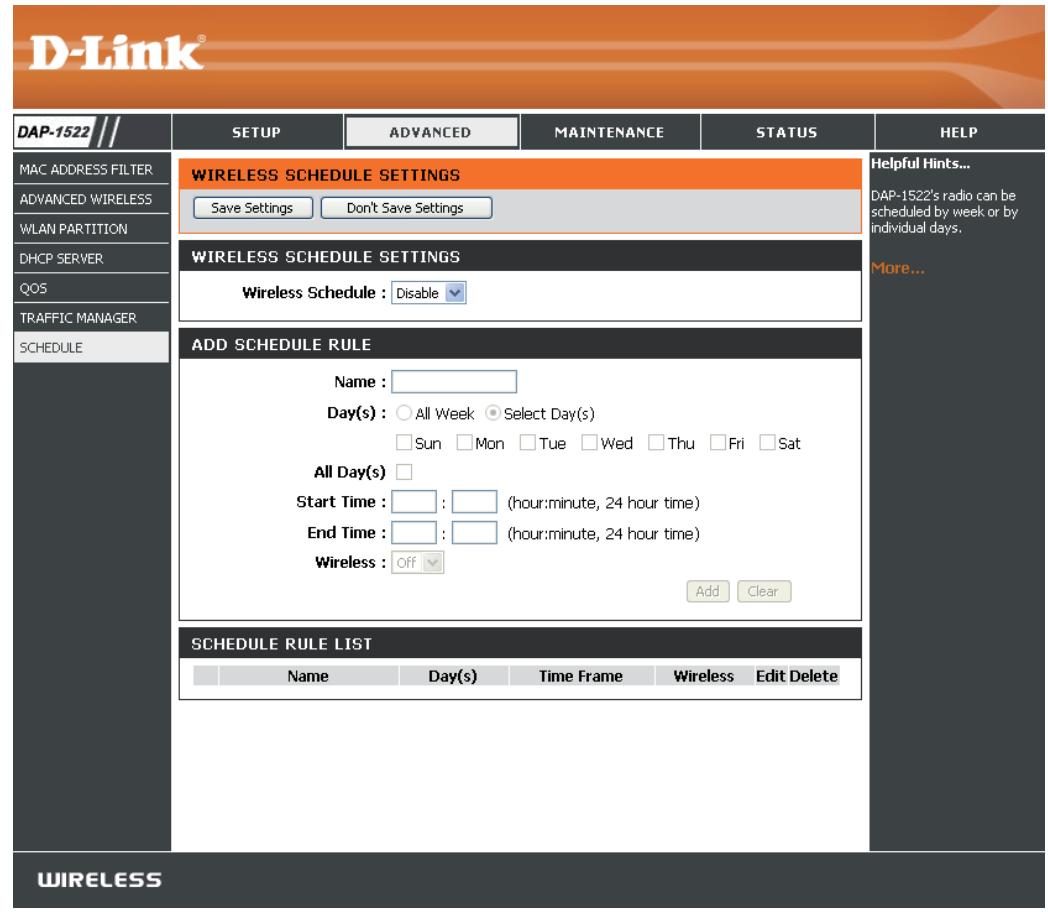 D-LINK DAP-1522X2 - Calendar - 1
