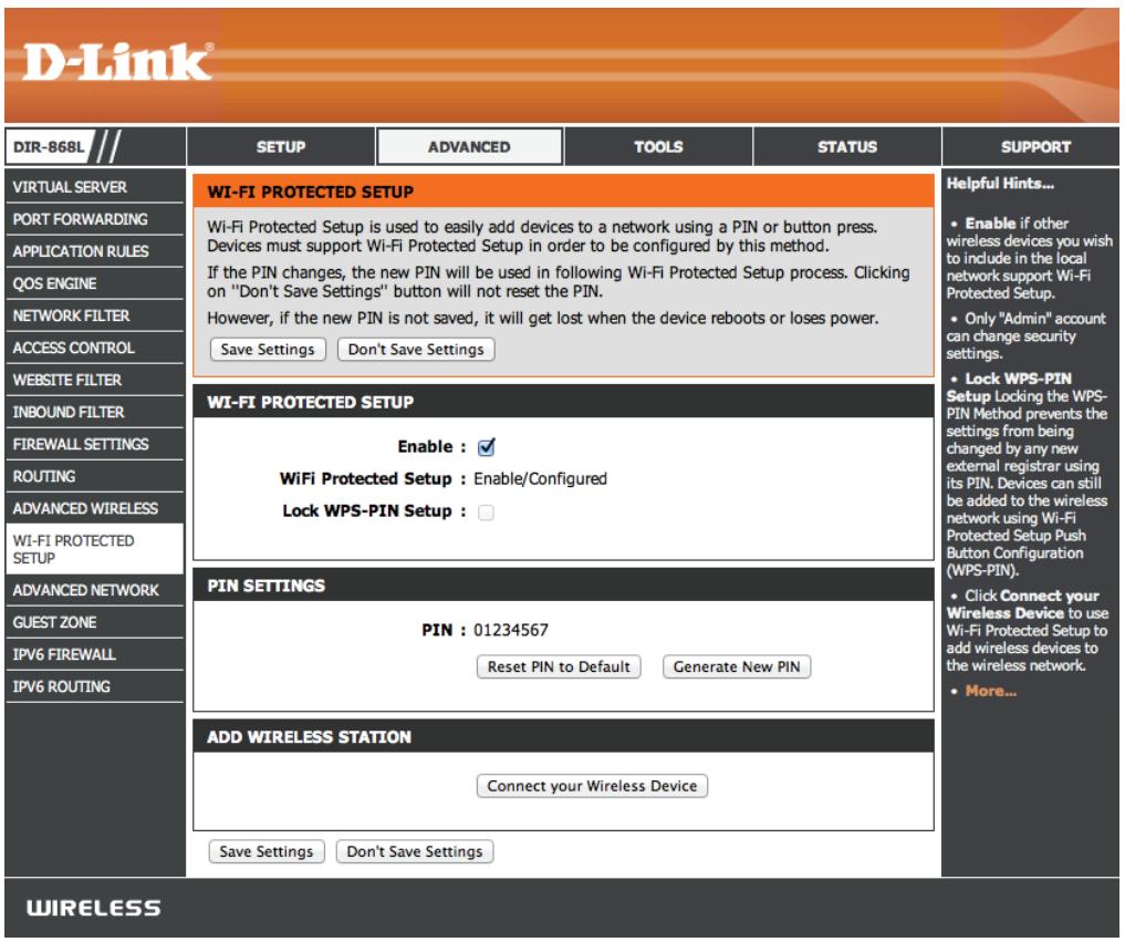 D-LINK DIR-868L - WPS - 1