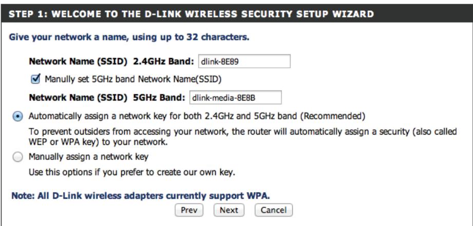 D-LINK DIR-868L - STEP 1: WELCOME TO THE D-LINK WIRELESS SECURITY SETUP WIZARD - 1