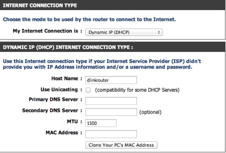 D-LINK DIR-868L - IP dynamique (DHCP) - 1