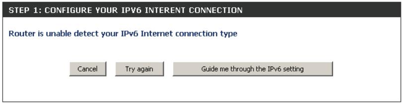 D-LINK DIR-868L DWA-182 - WELCOME TO THE D-LINK IPV6 INTERNET CONNECTION SETUP WIZARD - 1