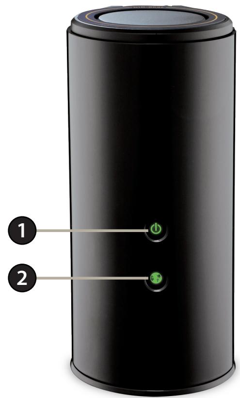 D-LINK DIR-868L DWA-182 - Voyants - 1