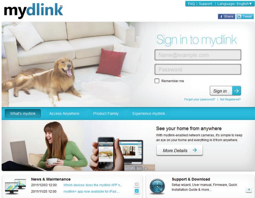 D-LINK DIR-868L DWA-182 - MYDLINK REGISTRATION - 2
