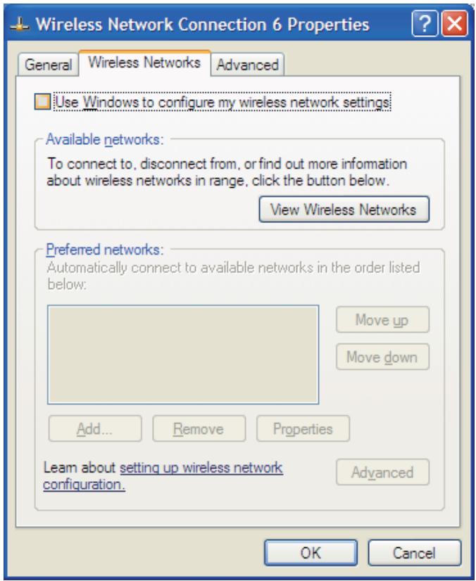 D-LINK DWA-121,  DWA-127,  DWA-131,  DWA-140,  DWA-160,  DWA-182,  DWA-525,  DWA-547,  DWA-556,  DWA-566 - Déactivation de l'utilitaire Windows® XP - 3