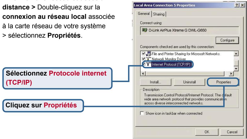 D-LINK DWL-2100AP - Pour les utilisateurs de Windows 2000 : - 1