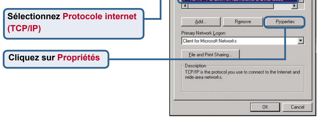D-LINK DWL-2100AP - Pour les utilisateurs de Windows Me et 98se : - 1