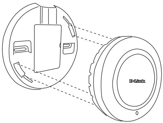 D-LINK DWL-3200AP,  DWL-3260AP - Instalación en caja de conexiones: - 1