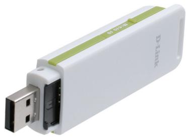 D-LINK DWM-156 - Suivez la procédure suivante pour installer une carte MicroSD : - 3