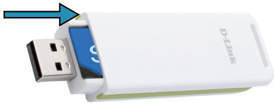 D-LINK DWM-156 - Suívez la Procedure suivante pour installer une carte SIM : - 3