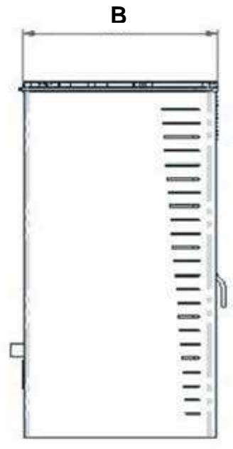 DEVILLE ARMEN - Distance de sécurité – côtes d'encombrement - 5