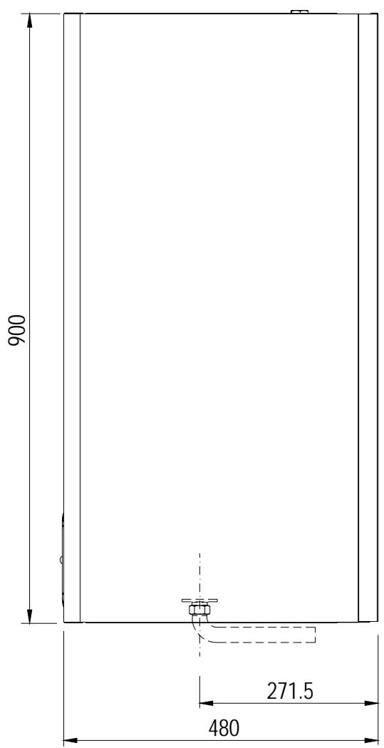DEVILLE DCA 20 B - Dimensions d'encombrement - 1