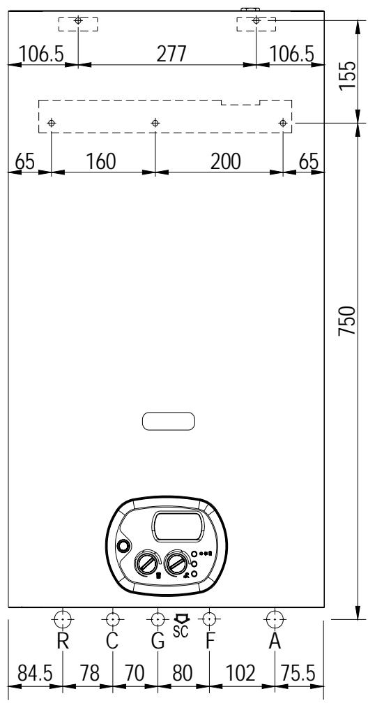 DEVILLE DCA 20 B - Dimensions d'encombrement - 2