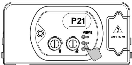 DEVILLE DCA 25 B - Paramètre 20 – réglement puissance chauffage maxi - 2