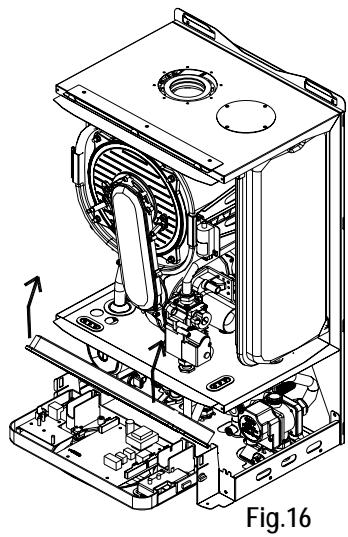 DEVILLE DCI 25 B - Pour accéder aux branchements électriques du tableau de commande, procéder comme suit : - 2